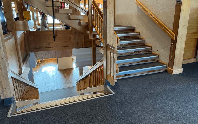 REGUPOL everroll alpine flooring in the hospitality sector