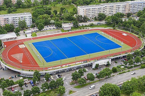 Activation of roof space Kaufland Erfurt