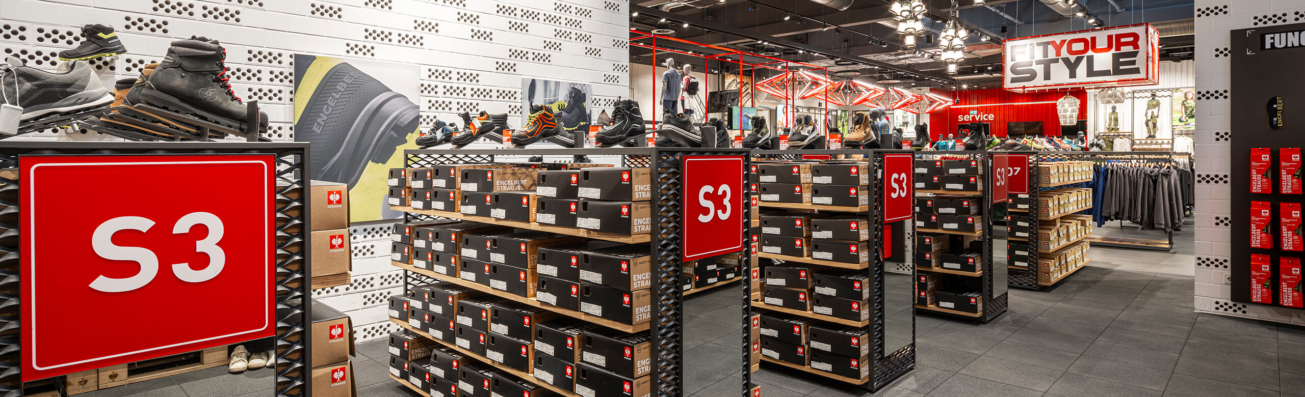 REGUPOL safety flooring in the Strauss Store REGUPOL safety flooring in the Strauss Store